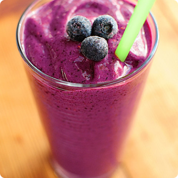 Blueberry - Raspberry Smoothie