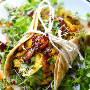 Farmers’ Market Breakfast Tacos